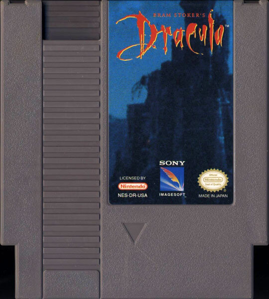 Лицензионный картридж Bram Stoker's Dracula для NES\Famicom